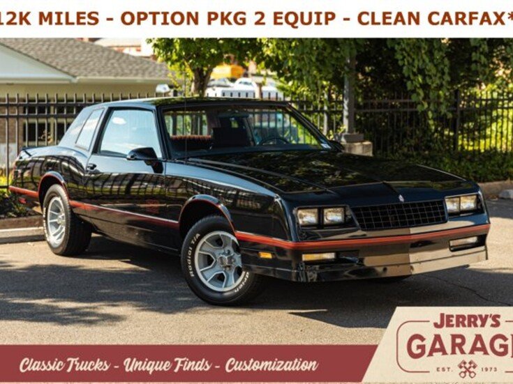 Thumbnail Photo undefined for 1988 Chevrolet Monte Carlo SS